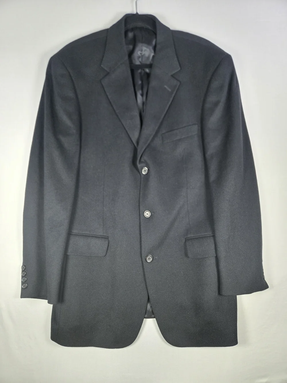Andrew Fezza Silk Wool Cashmere Sport Coat Blazer 41L